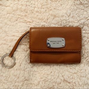 Michael Kors Small Tan Leather Wallet